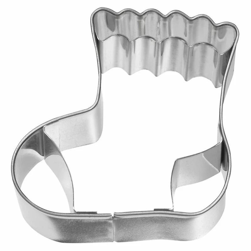 Birkmann Ausstechform Babysocke, Ausstecher, Plätzchenform, Keks, Plätzchen, Edelstahl, 5.8 cm, 193963