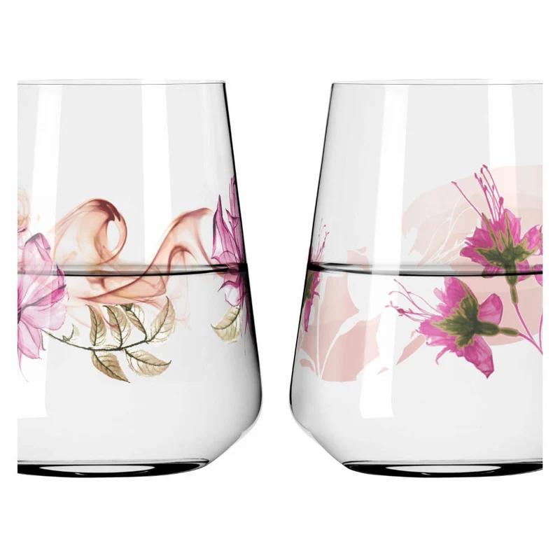 Ritzenhoff Universalglas 2er-Set Sommersonett 001, 002, Doro, Rüden Und Sonja Eikler, Kristallglas, 510 ml, 3462001