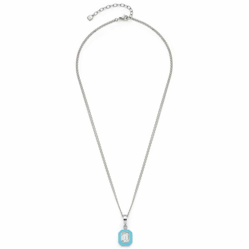 Leonardo Jewels Halskette Gigi, Schmuckkette, Edelstahl, Blau, 022825