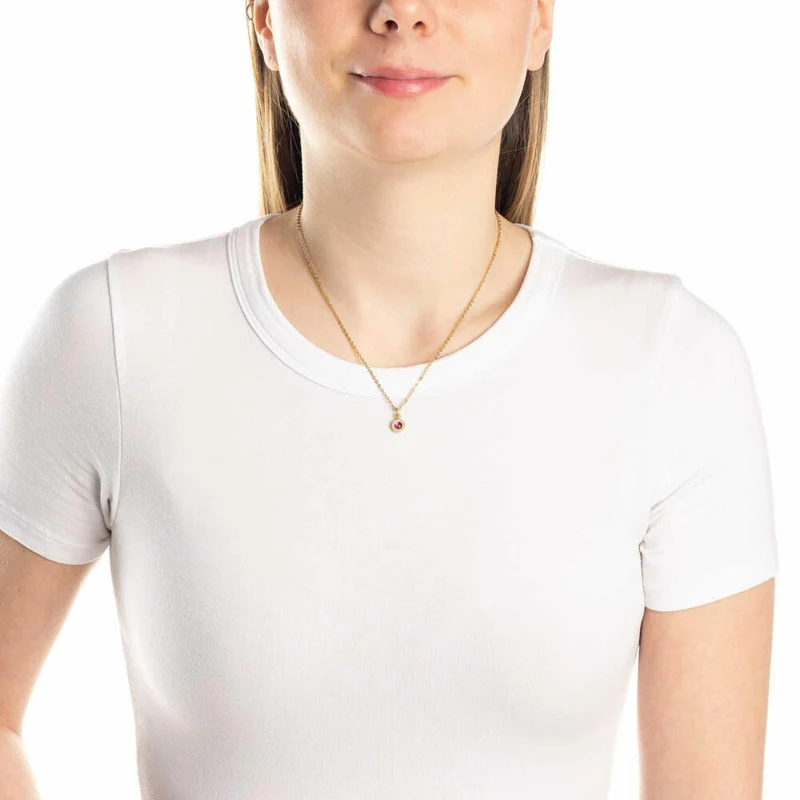 Leonardo Jewels Halskette Sommer Special gold/pink Isa, Schmuckkette, Edelstahl, Pink, 022874
