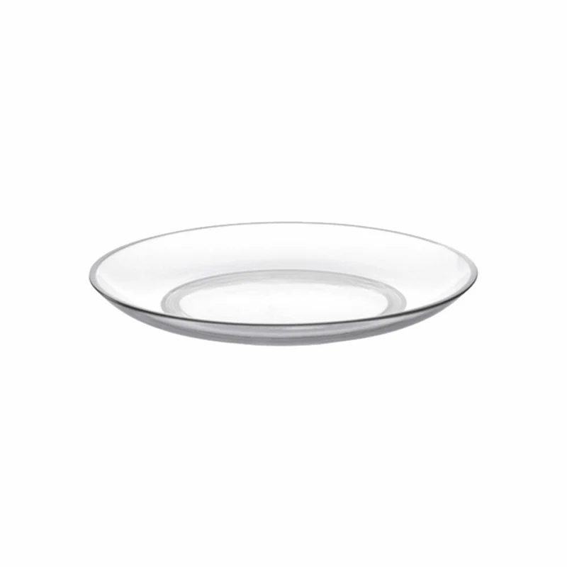 Leonardo Senso Teller 6er Set, Speiseteller, Glasteller, Hitzebeständig, Glas, D 20 cm, 14651