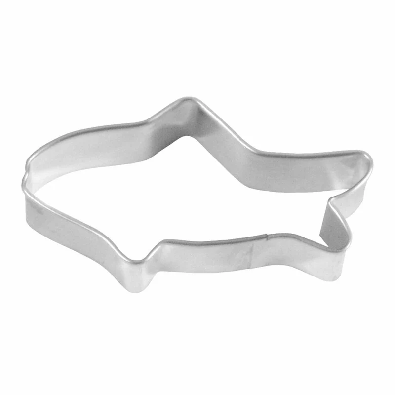 Birkmann Ausstechform Fisch, Ausstecher, Plätzchenform, Keks, Plätzchen, Weißblech, 7 cm, 121027
