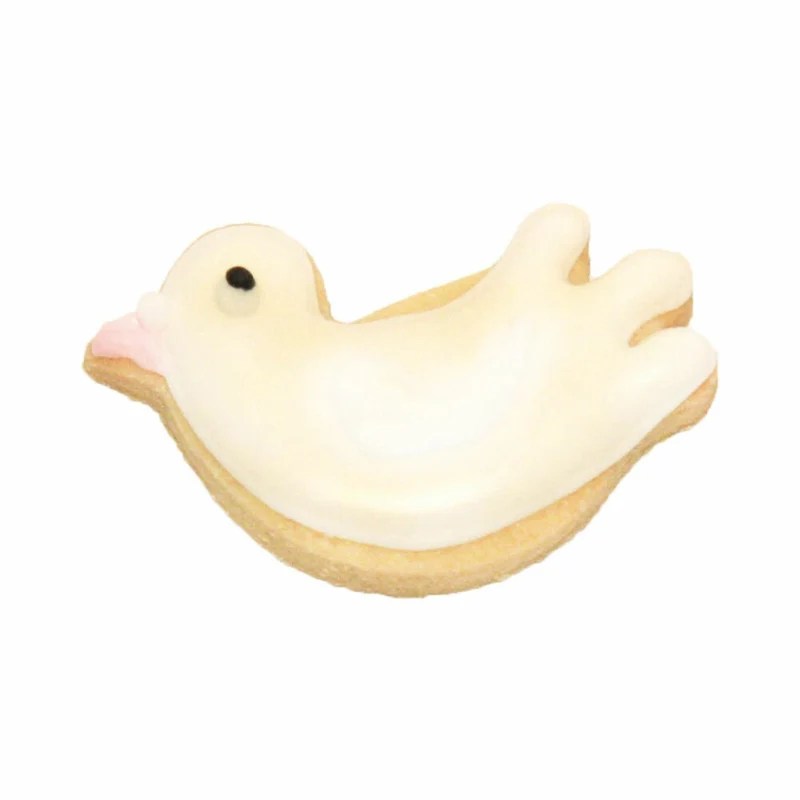 Birkmann Ausstechform Ente, Ausstecher, Plätzchenform, Keks, Plätzchen, Weißblech, 5 cm, 121058