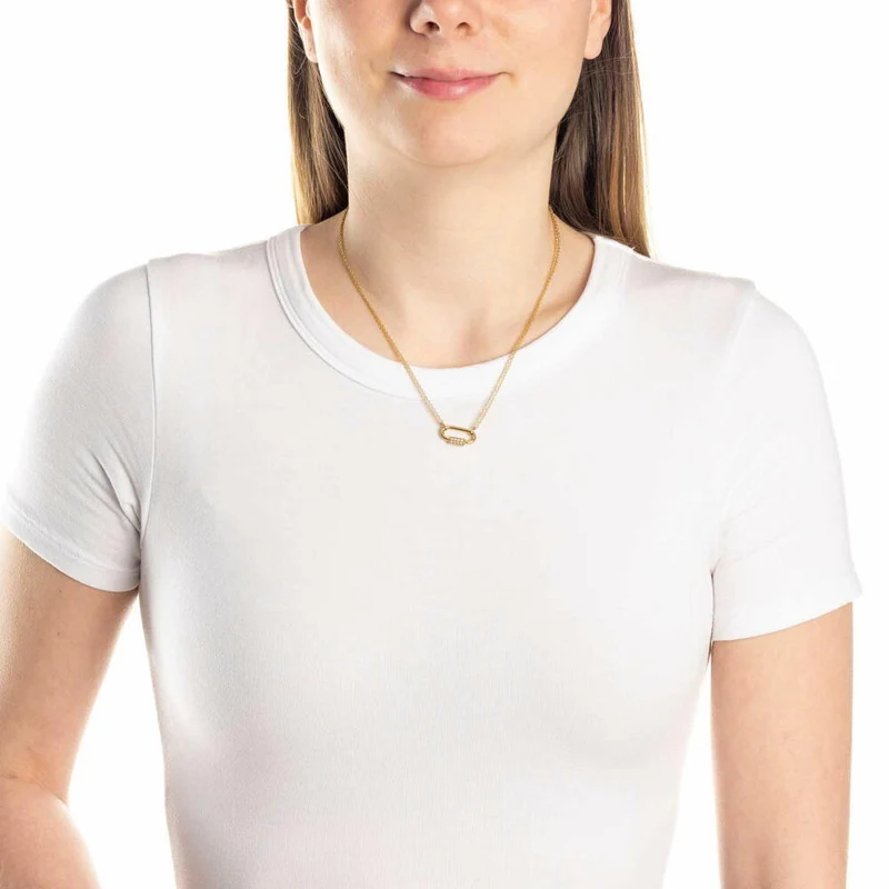 Leonardo Jewels Halskette Zora CIAO, Schmuckkette, Edelstahl, Gold, 022963
