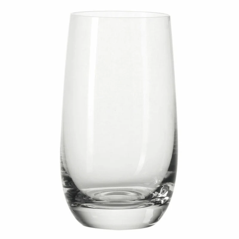 Leonardo Tivoli Becher Groß 6er Set, Trinkglas, Wasserglas, Saftglas, Glas, 350 ml, 17359