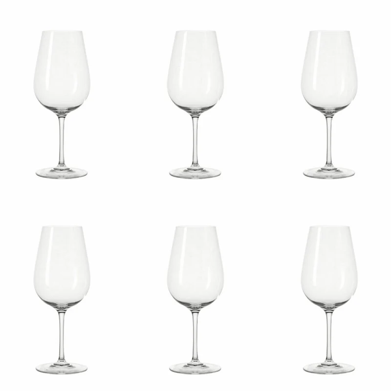 Leonardo Tivoli Rotweinglas 6er Set, Weinglas, Rotwein Glas, Wein, Glas, Klar, 540 ml, 17358