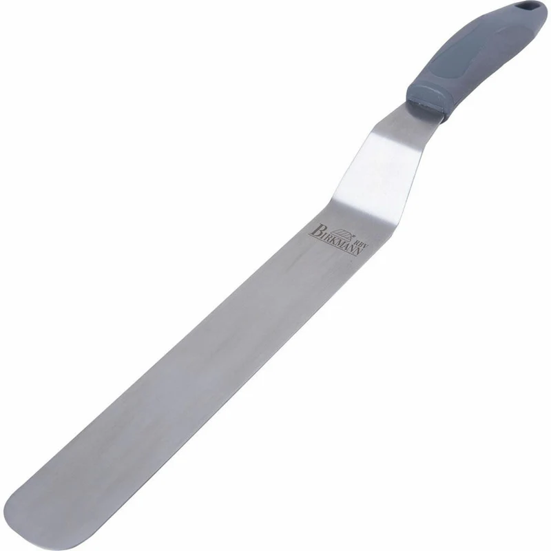 Birkmann Easy Baking Winkelpalette, Winkel Palette, Streichpalette, Backzubehör, Edelstahl, 21 cm, 431034