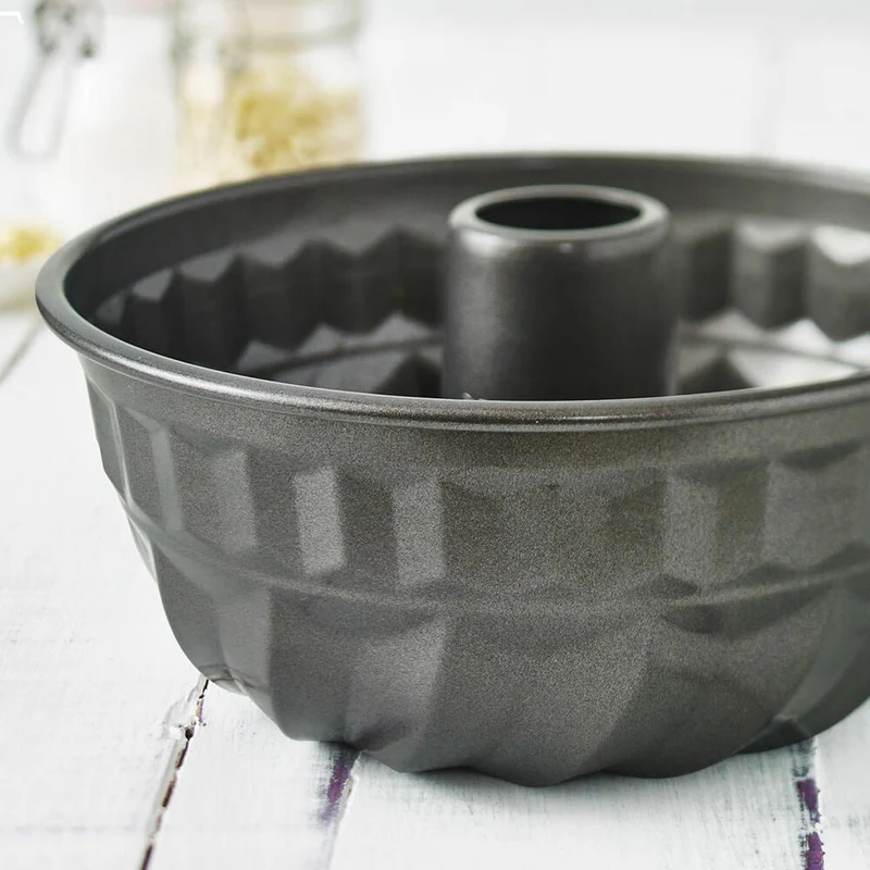 Birkmann Easy Baking Bundform, Bund Form, Kuchenform, Tortenform, Anithaft, 22 cm, 881099