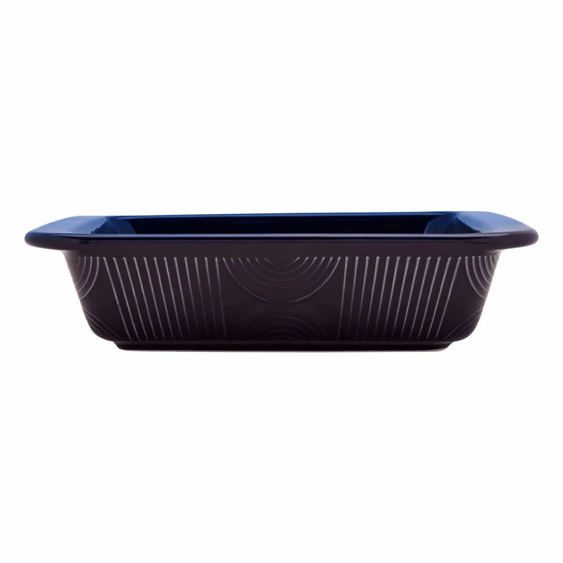 Maxwell & Williams Auflaufform Arc, Ofenform, Keramik, Indigoblau, 21.5 x 21.5 x 6 cm, HY0131