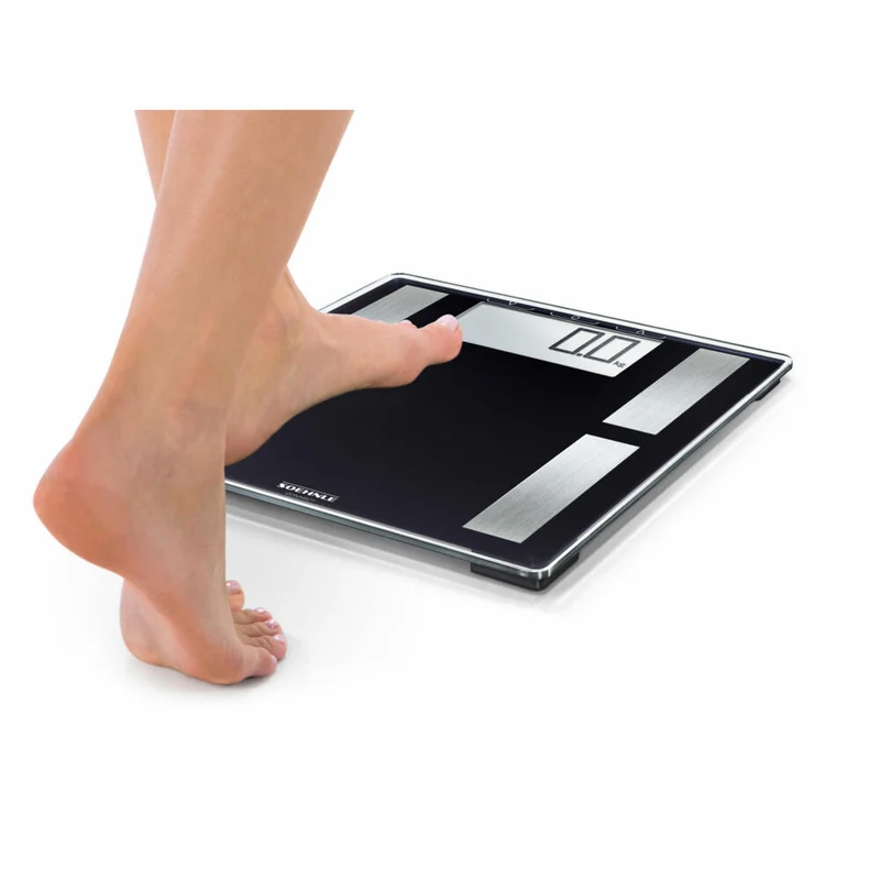 Soehnle Shape Sense Connect 50 mit Bluetooth, Körperanalysewaage, Personenwaage, Körperfettwaage, 63879