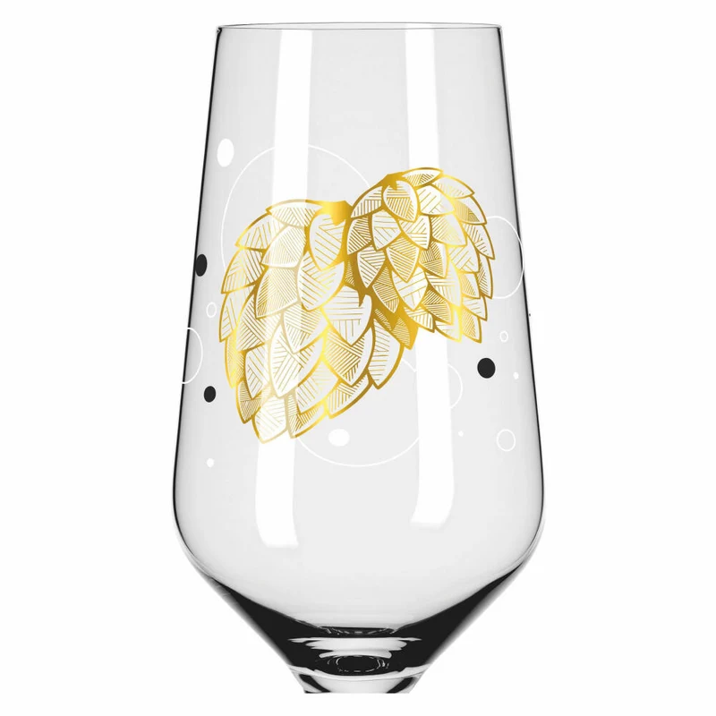 Ritzenhoff Bierglas 2er-Set Brauchzeit 001, Andreas Preis, Kristallglas, 374 ml, 3471001