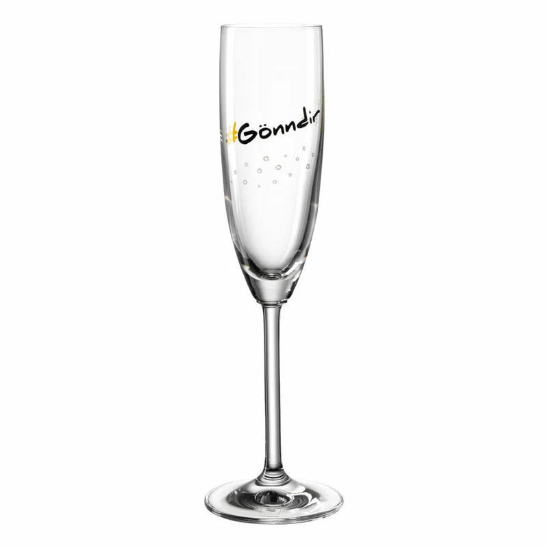 Leonardo Sektglas Presente Gönndir, Sekt Glas, Champagnerglas, Champagner, Kristallglas, 200 ml, 044516