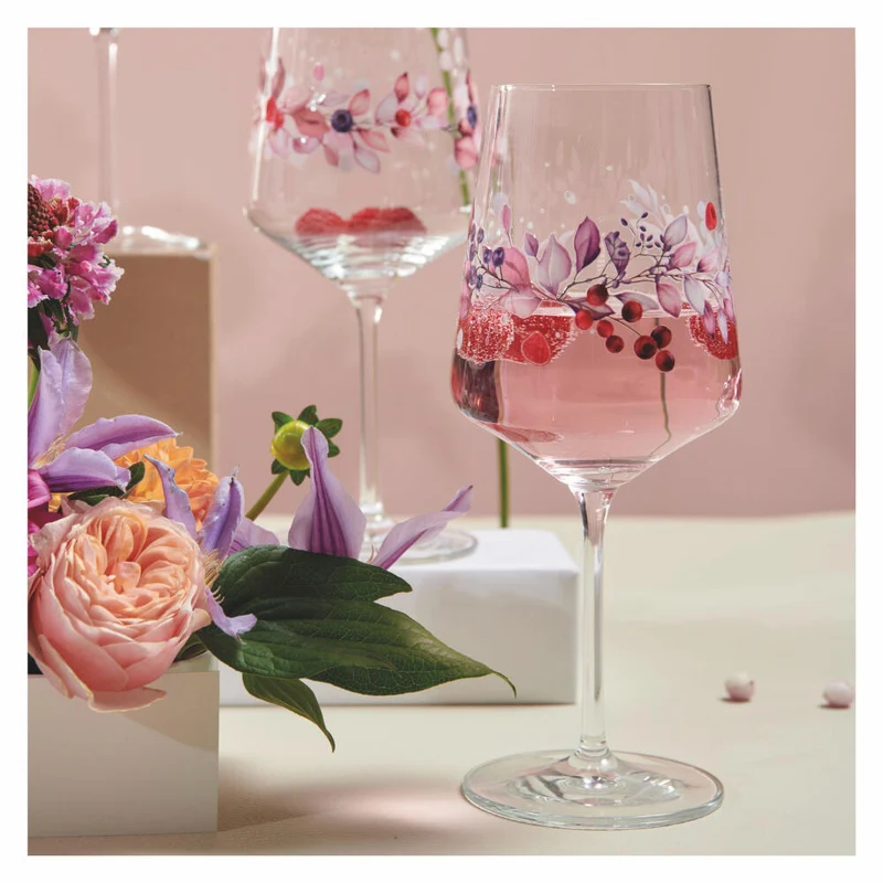 Ritzenhoff Aperitifglas 2er-Set Sommersonett F23, Carolin Oliveira, Kristallglas, 544 ml, 6011002