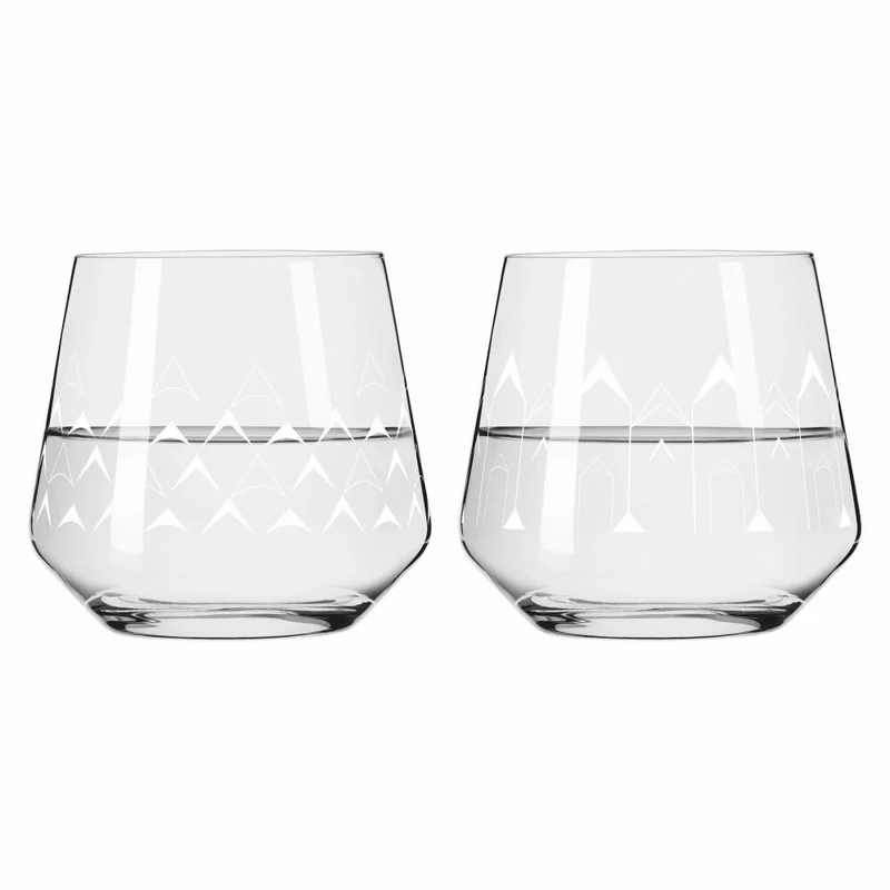 Ritzenhoff Dessertglas 2er-Set Delights F23, Ana Vasconcelos, Kristallglas, 420 ml, 6121001