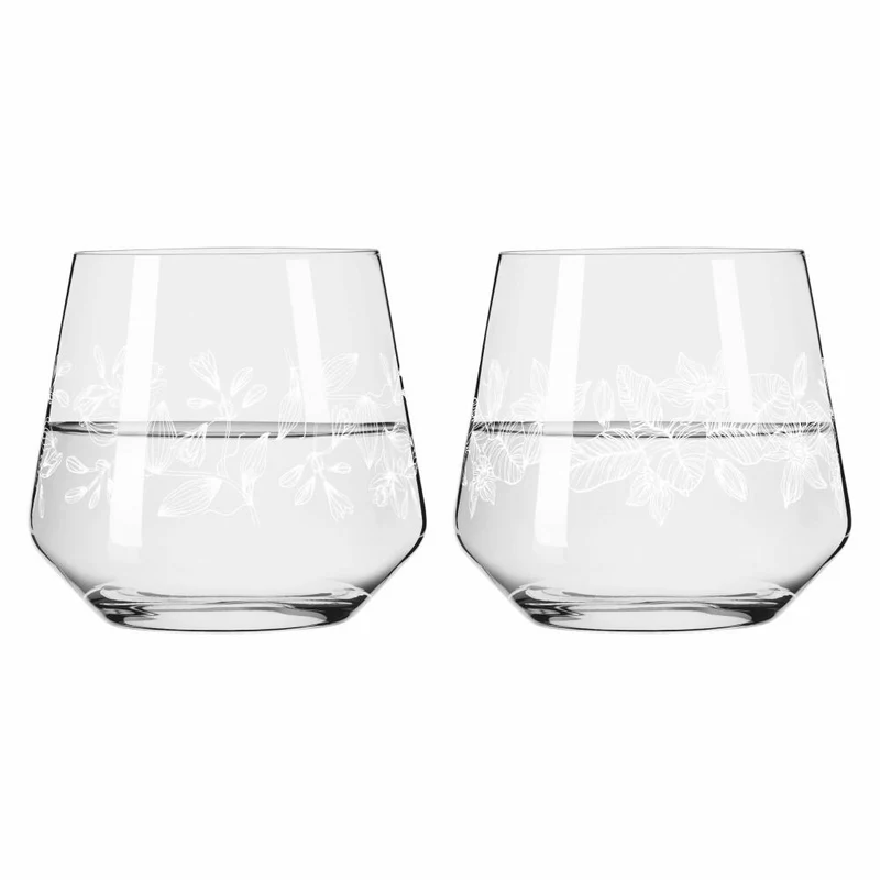Ritzenhoff Dessertglas 2er-Set Delights F23, Ritzenhoff Design Team, Kristallglas, 420 ml, 6121002
