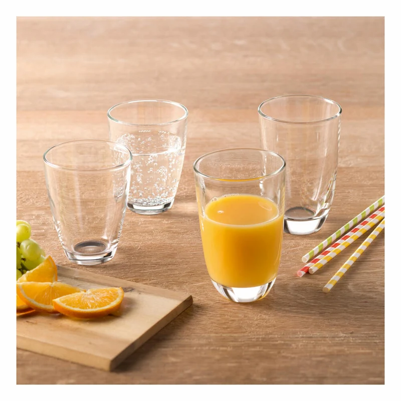 montana: :today Trinkglas, Wasserglas, Saftglas, Longdrinkglas, Trinkbecher, Glas, 290 ml, 057400