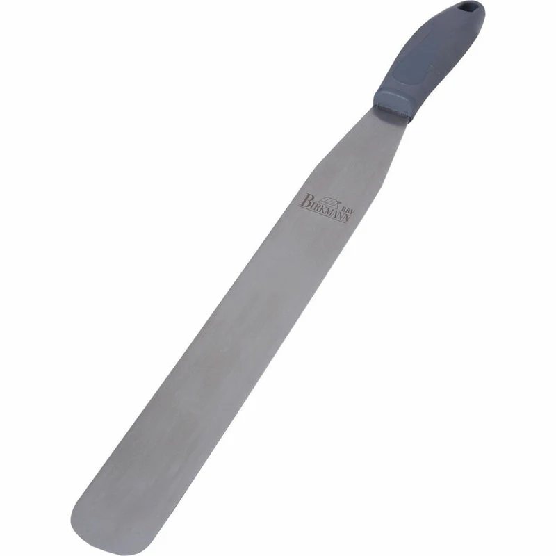 Birkmann Easy Baking Streichpalette, Winkel Palette, Streichpalette, Backzubehör, Edelstahl, 22 cm, 431027