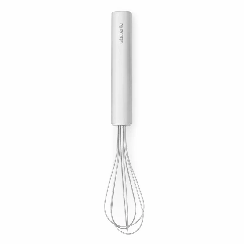 Brabantia Schneebesen Klein Profile, Rührbesen, Kochutensil, Stahl, Matt Steel, 21.2 cm, 250880
