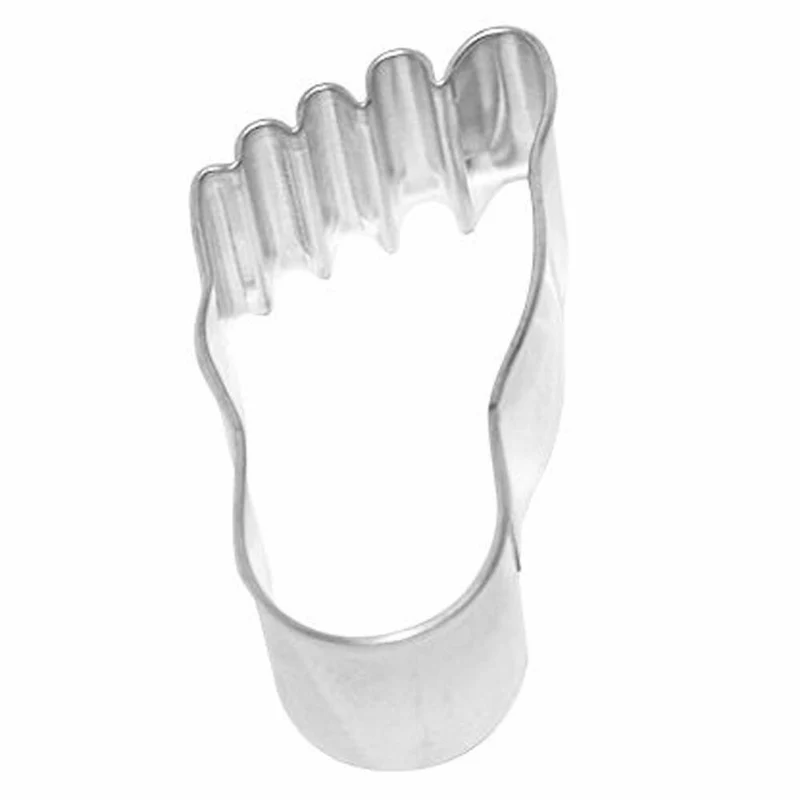 Birkmann Ausstechform Käsefuß, Ausstecher, Plätzchenform, Keks, Plätzchen, Edelstahl, 6 cm, 194823