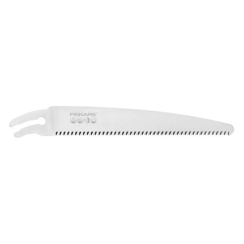 Fiskars Gerades Sägeblatt SF24 für Profi Handsägen SW-330 / SW-240, Säge Blatt, Werkzeug, Gartenzubehör, Stahl, 24 cm, 1020198