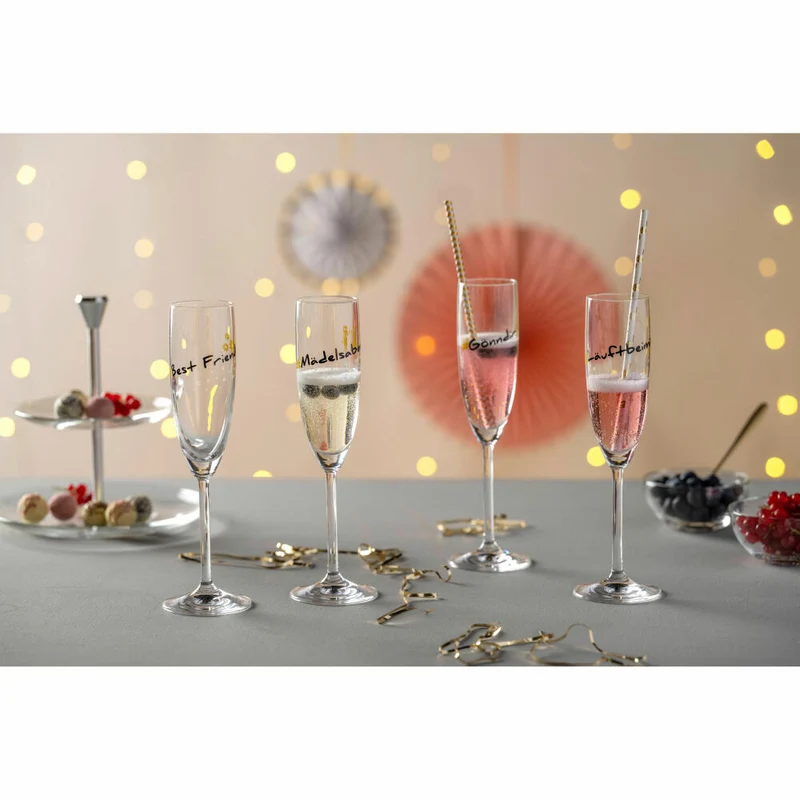 Leonardo Sektglas Presente Läuftbeimir, Sekt Glas, Champagnerglas, Champagner, Kristallglas, 200 ml, 044518