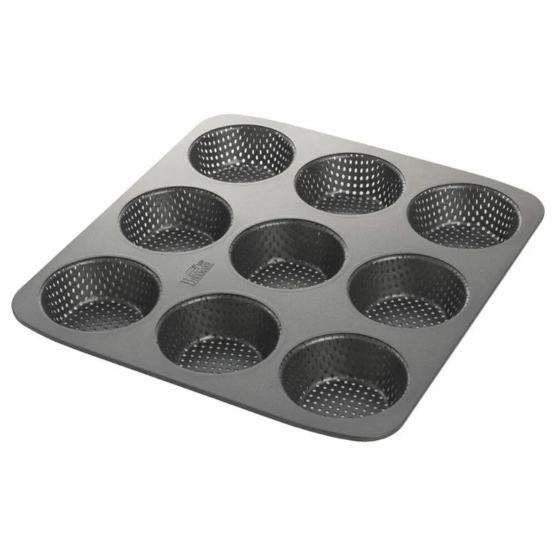 Birkmann Brötchenblech Mit Laib und Seele, Brötchen Blech, Backform, Backzubehör, Antihaft, 32 cm, 210226