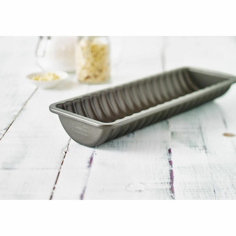 Birkmann Easy Baking Rehrückenform, Rehrücken Form, Kuchenform, Backform, Karbonstahl, 30 cm, 881129