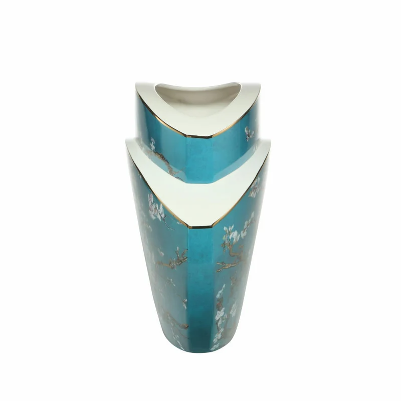 Goebel Vase Vincent van Gogh - Mandelbaum Blau, Artis Orbis, Porzellan, Bunt, 29 cm, 67061861