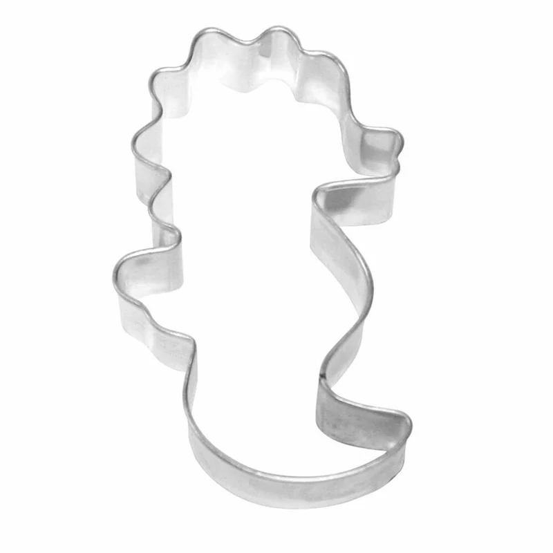 Birkmann Ausstechform Seepferd, Ausstecher, Plätzchenform, Keks, Plätzchen, Weißblech, 8 cm, 121287
