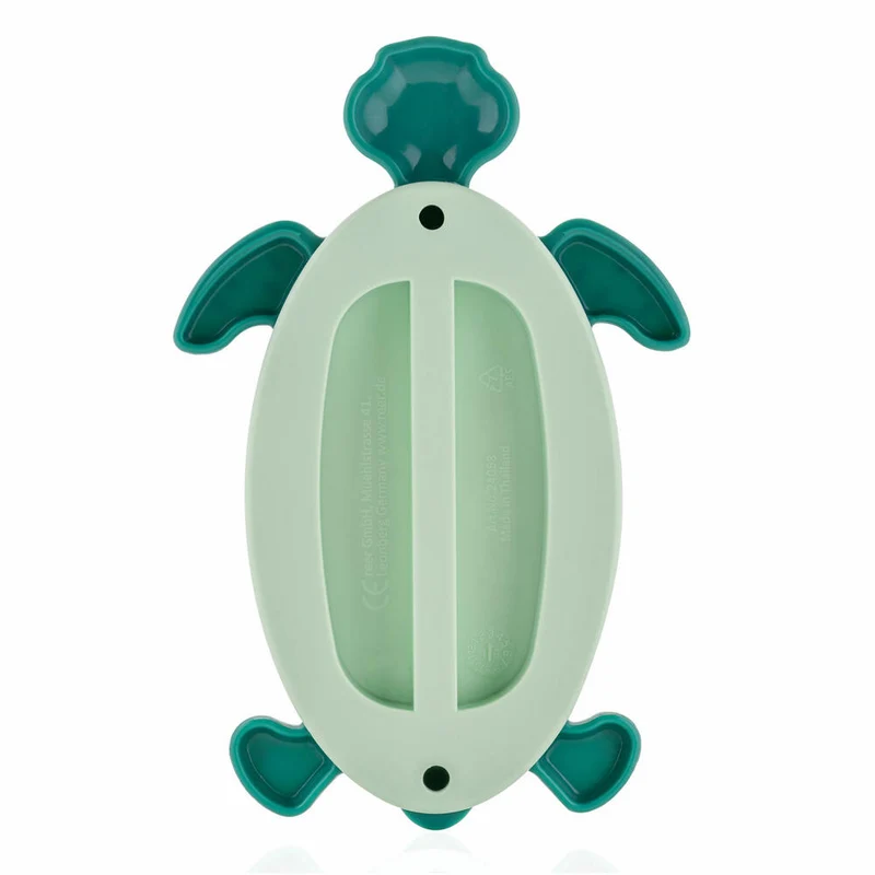 reer Badethermometer Schildkröte, Badewannen Thermometer, Badewasser Temperaturmesser, Baby, 24053