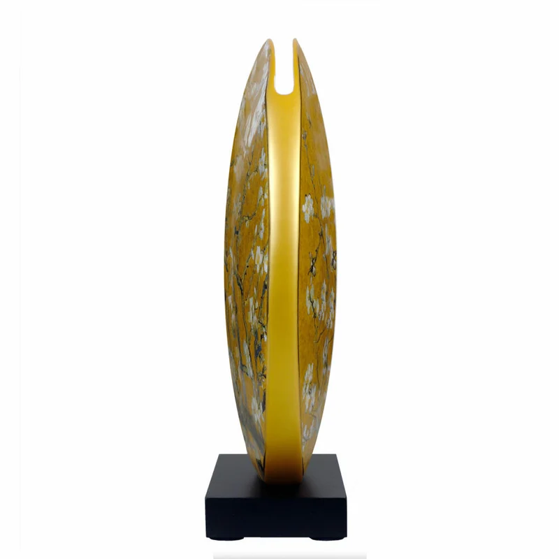 Goebel Vase Vincent van Gogh - Mandelbaum gold, Porzellan, Bunt, 33.5 cm, 67062111
