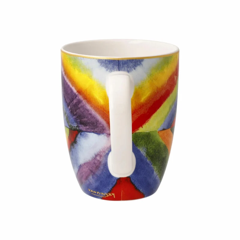 Goebel Künstlertasse Wassily Kandinsky - Farbstudie, Fine Bone China, Bunt, 0.4 L, 67062201