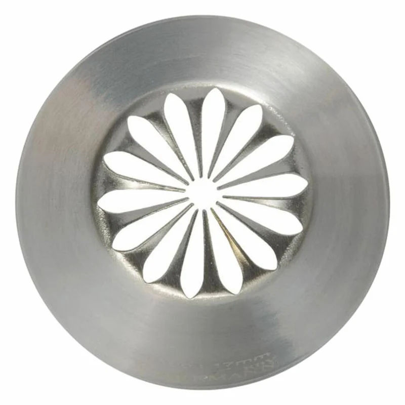 Birkmann Designtülle #100, Spritztülle, Garniertülle, Backzubehör, Edelstahl, Ø 1.7 cm, 411562