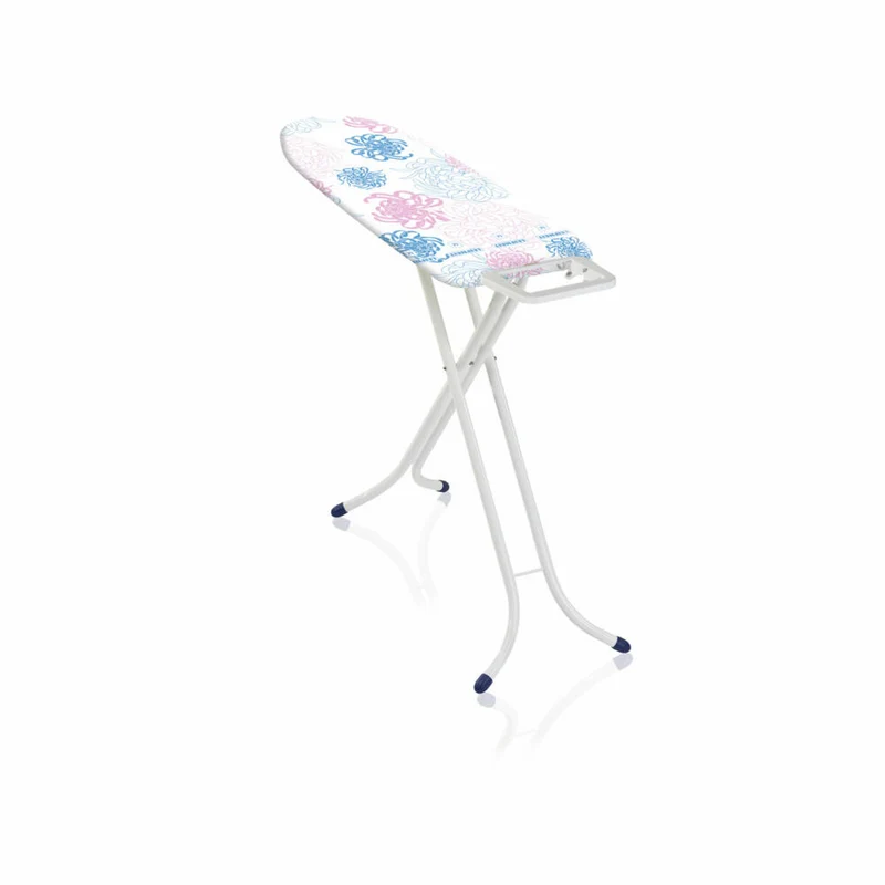 Leifheit Bügeltisch Classic M Compact, Bügelbrett, mit Bügeleisenablage, Höhenverstellbar, 120 x 38 cm, 72610