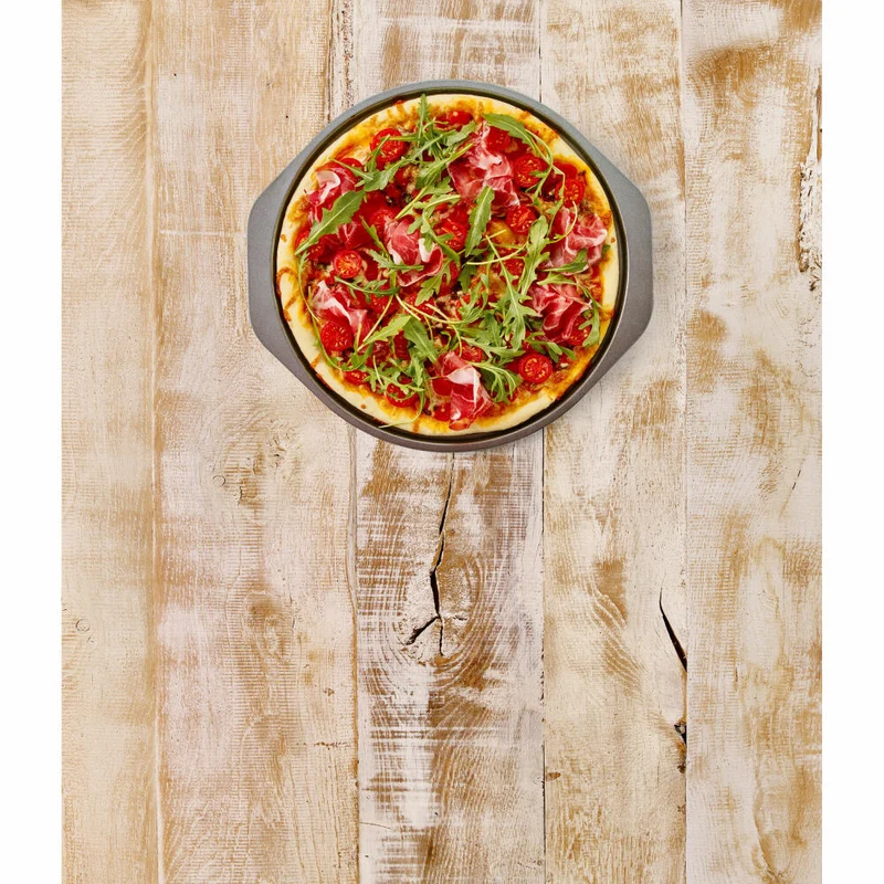 Birkmann Laib & Seele Pizzablech, Perforiert, Backblech, Pizza Blech, Karbonstahl, Ø 28 cm, 210424