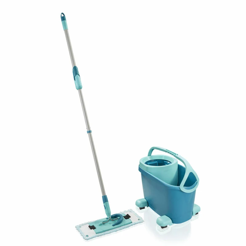 Leifheit Set CLEAN TWIST M Ergo Mobile, Bodenwischer, Putzeimer, Schleudersieb, , 52121