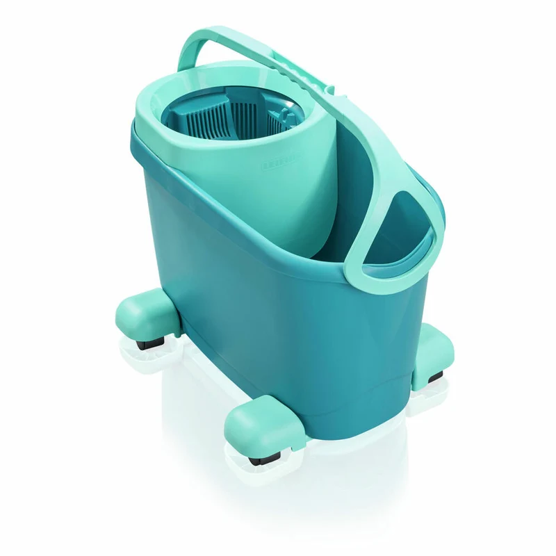 Leifheit Set CLEAN TWIST M Ergo Mobile, Bodenwischer, Putzeimer, Schleudersieb, , 52121