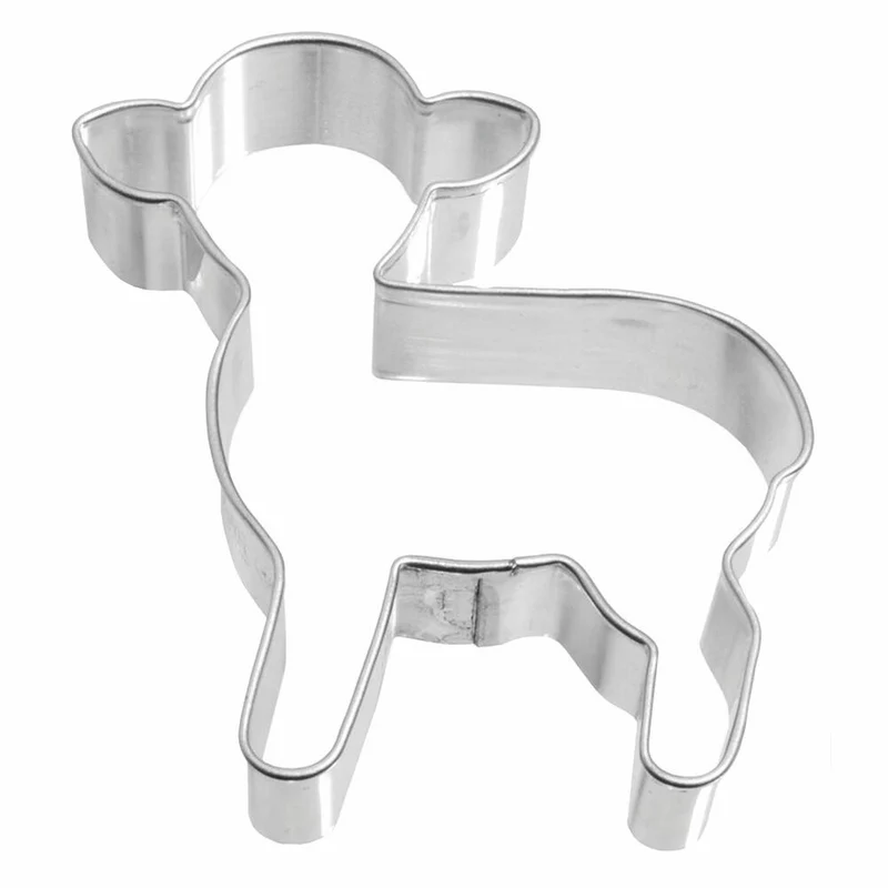 Birkmann Ausstechform Lamm, Ausstecher, Plätzchenform, Keks, Plätzchen, Edelstahl, 6.5 cm, 191228