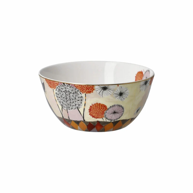 Goebel Schale Rosina Wachtmeister - Soffioni, Dekoschale, Fine Bone China, Bunt, 15 cm, 66861051