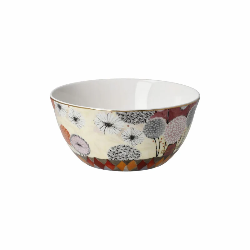 Goebel Schale Rosina Wachtmeister - Soffioni, Dekoschale, Fine Bone China, Bunt, 15 cm, 66861051