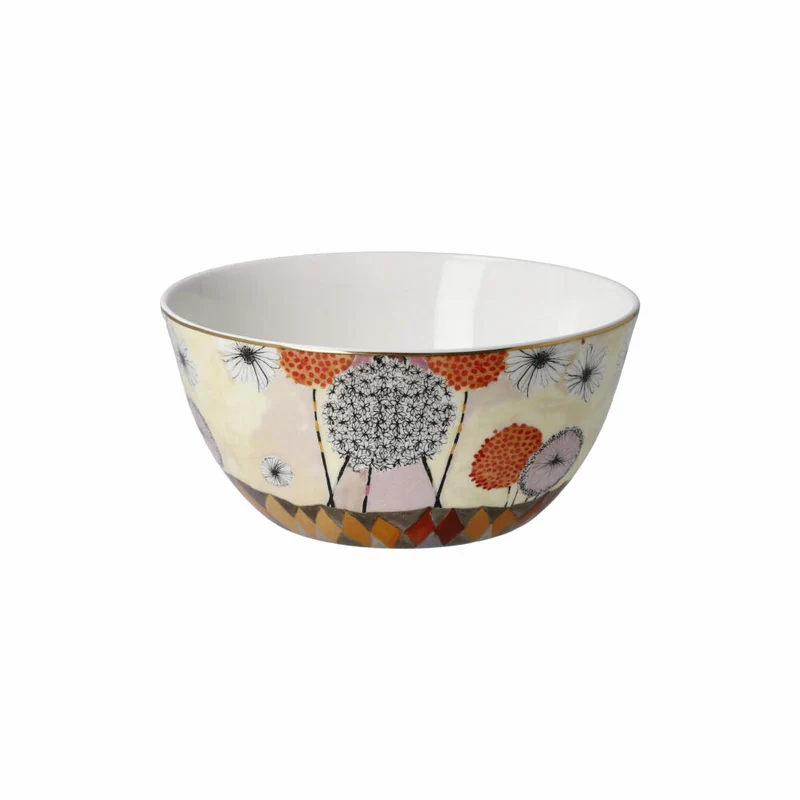 Goebel Schale Rosina Wachtmeister - Soffioni, Dekoschale, Fine Bone China, Bunt, 15 cm, 66861051