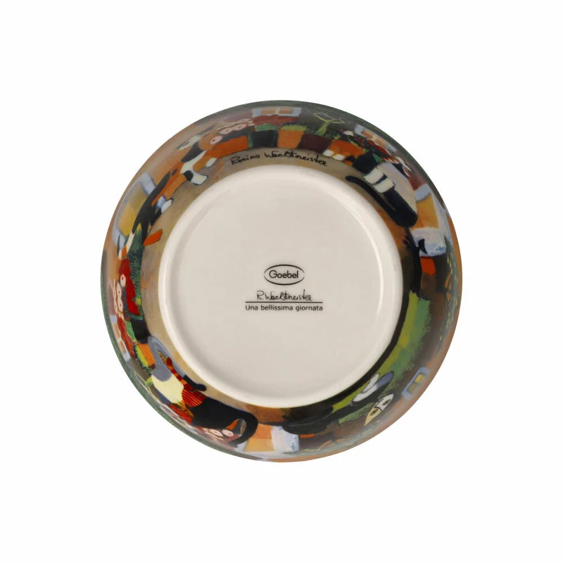 Goebel Schale Rosina Wachtmeister - Una bellissima giornata, Fine Bone China, Bunt, 15 cm, 66861181