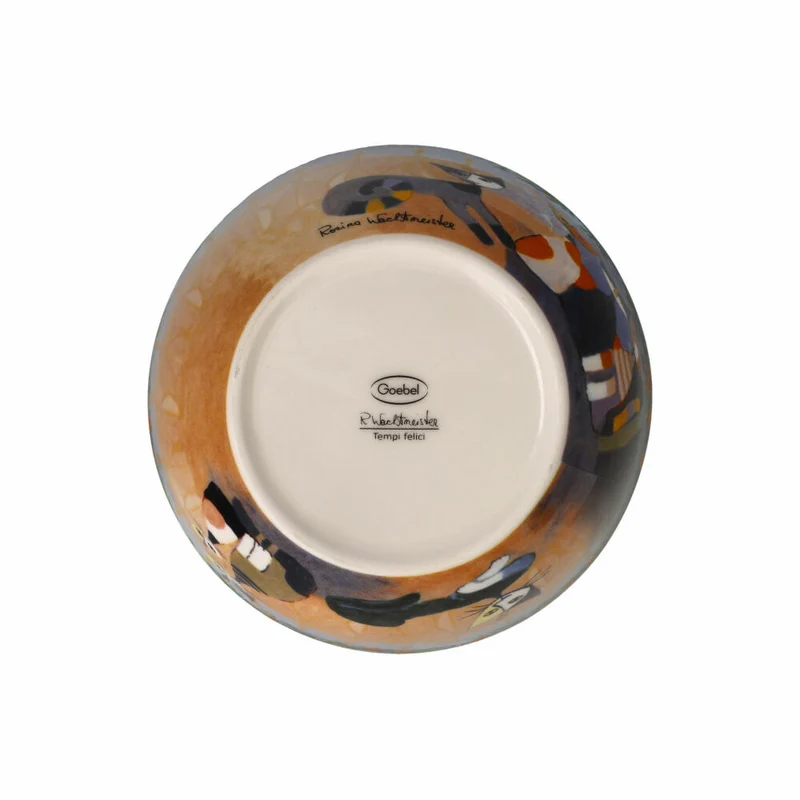 Goebel Schale Rosina Wachtmeister - Tempi felici, Fine Bone China, Bunt, 15 cm, 66861191
