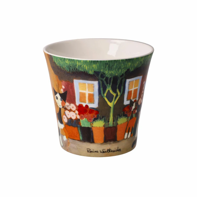 Goebel Coffee-/Tea Mug Rosina Wachtmeister - Una bellissima giornata, Fine Bone China, Bunt, 0.35 L, 66861221