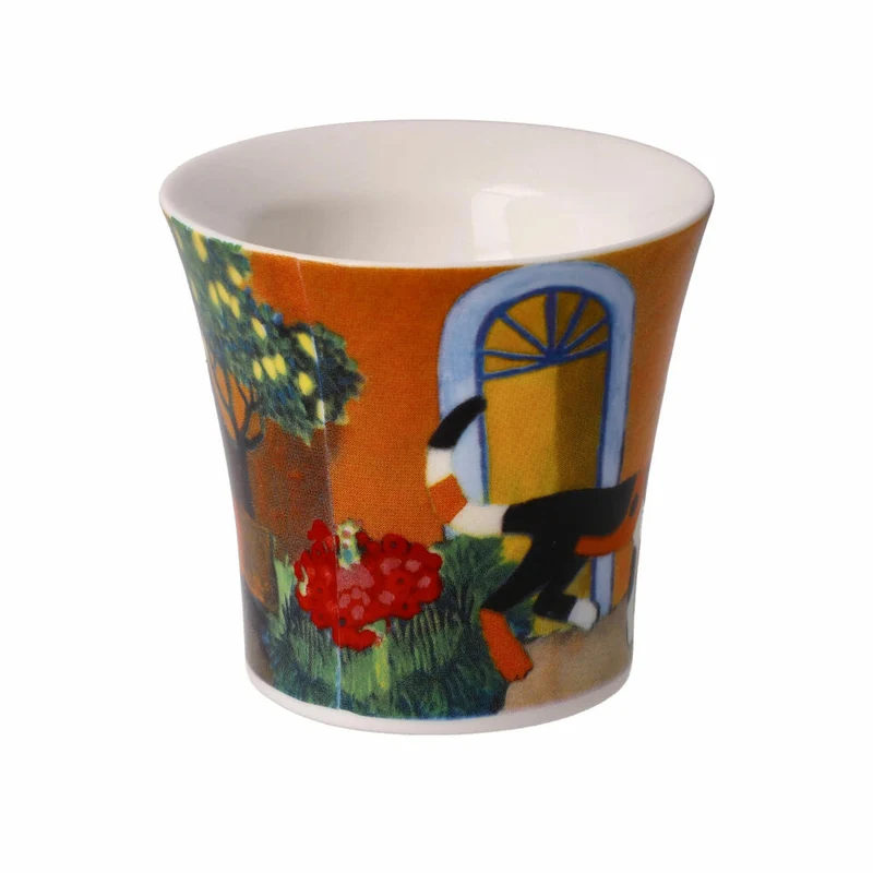 Goebel Eierbecher 2er Set Rosina Wachtmeister - Una bellissima giornata, New Bone China, Bunt, 6 cm, 66861251