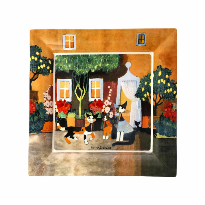 Goebel Schale Rosina Wachtmeister - Una bellissima giornata, Fine Bone China, Bunt, 30 cm, 66861301