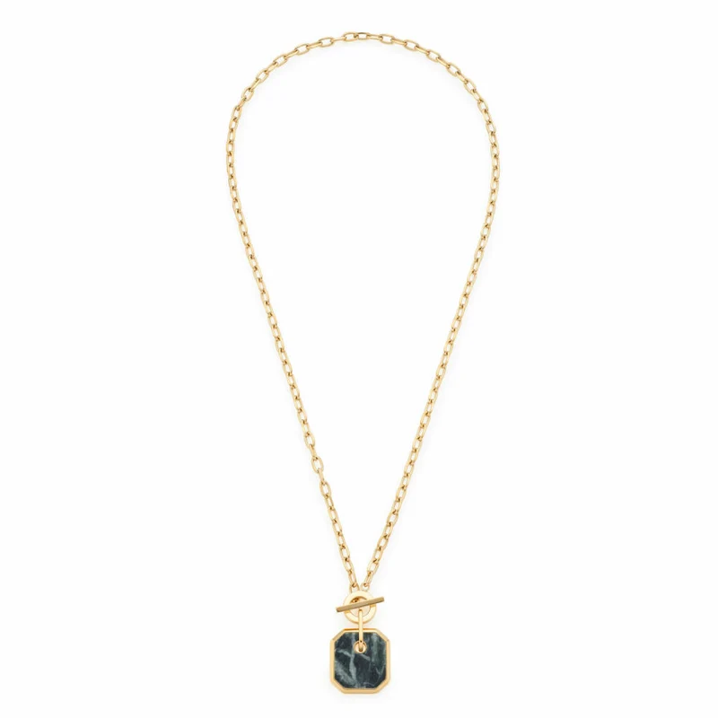 Leonardo Jewels Halskette Lira, Kette, Halsschmuck, Modeschmuck, Edelstahl, Anthrazit, 022172