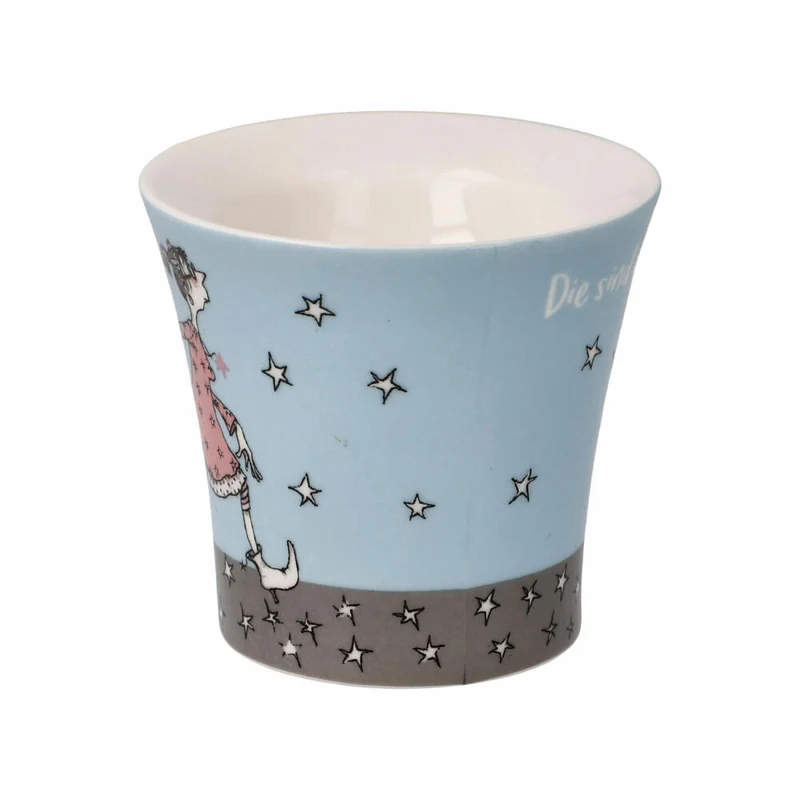 Goebel Eierbecher 2er Set B. Freundlieb - Die sind doch alle verrückt, New Bone China, Bunt, 6 cm, 27001301