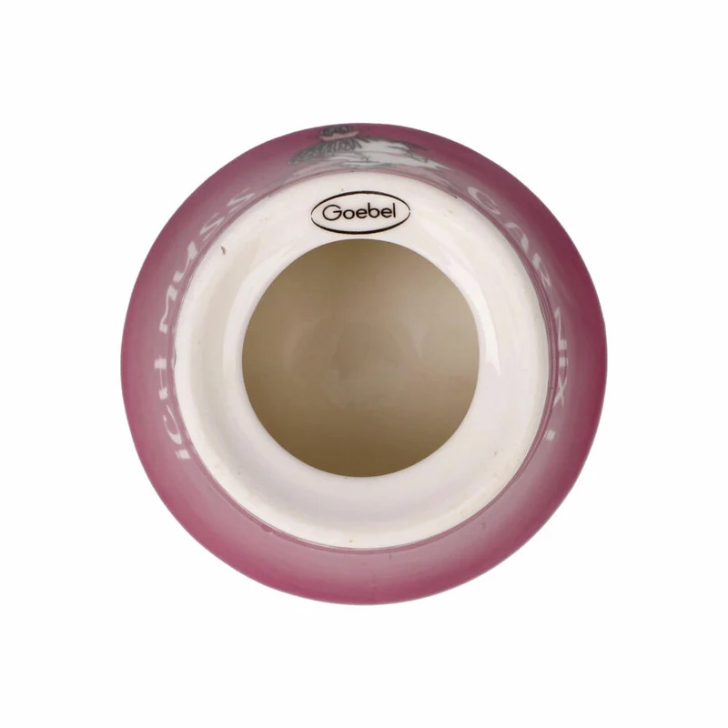 Goebel Eierbecher 2er Set Barbara Freundlieb - Ich muss gar nix, New Bone China, Bunt, 6 cm, 27001321
