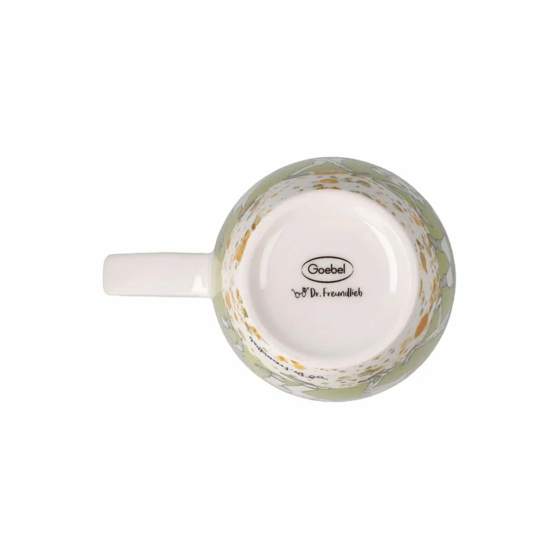 Goebel Teetasse mit Deckel und Sieb Barbara Freundlieb - Das beste Alter, Fine Bone China, Bunt, 0.45 L, 27001361